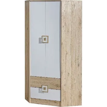 Šatní skříň BAFRA rohová šatní skříň 2