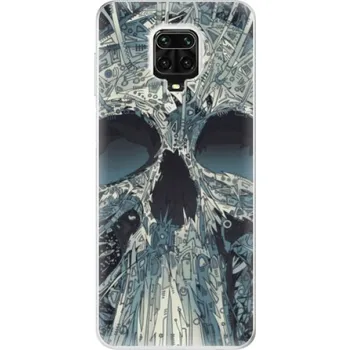 Pouzdro na mobilní telefon Odolné silikonové pouzdro iSaprio - Abstract Skull - Xiaomi Redmi Note 9 Pro / Note 9S