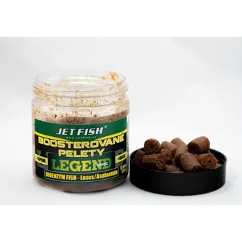 JetFish JET FISH Legend Range - Boosterované pelety 250ml - 12mm: BIOENZYM FISH_LOSOS/ASA