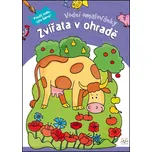 Vodní omalovánky zvířata v ohradě -…