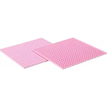 podložka Stavební podložka Q-Bricks 20x20 světle růžová