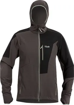 Pánská softshellová bunda Tilak Trango s kapucí Carbon/Black M