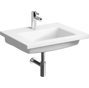 Umyvadlo Kolo Twins - Umyvadlo Low rim, 602x461 mm, 1 otvor pro baterii, bílá L51960000