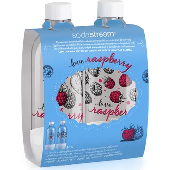 Příslušenství pro výrobník sody SodaStream Jet Love Raspberry 2 x 1 l