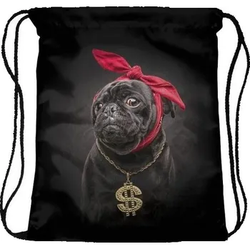Školní sáček Woodrow Gymsack - Vak na záda Gangsta Dog