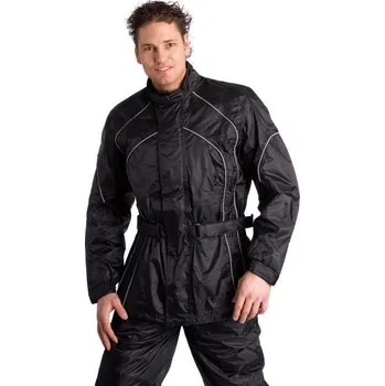 Moto bunda Motocyklová bunda do deště Lookwell HIKER černá Velikost: L