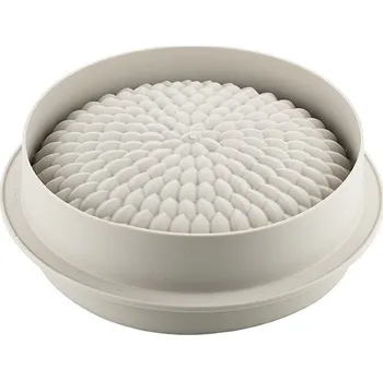 Forma na pečení Silikomart 3D Honore 19,5 cm bílá