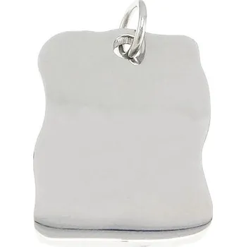 Přívěsek Ocelový přívěsek destička - pergamen