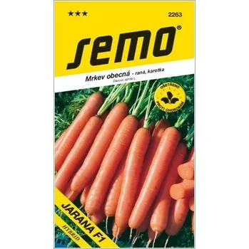 Semeno SEMO Mrkev karotka Jarana F1 raná