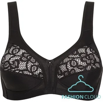 Podprsenka Podprsenka 5046 černá 90E - Naturana (Podprsenka bez kostice)