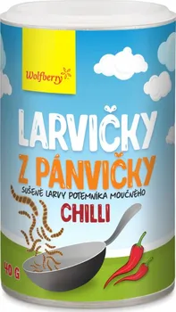 Superpotravina Wolfberry Larvičky z pánvičky Chilli 40 g 