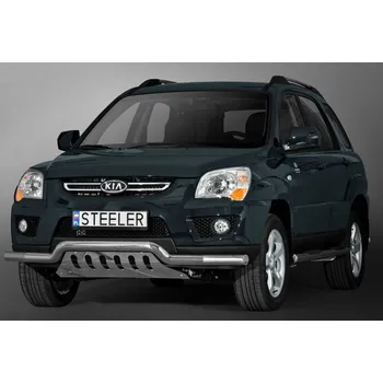 Tuning Přední trubkový rám se spodním chráničem, Kia Sportage II, 2008-2010 (69.SPOR-R0076-04)