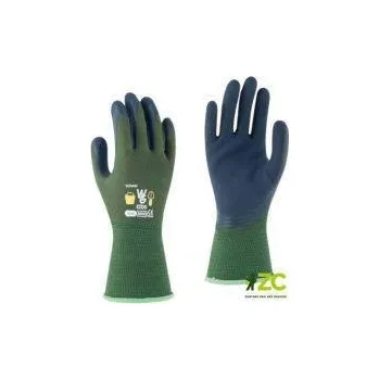 Pracovní rukavice ROSTETO Rukavice Kids dětské zelené vel. 5/XXS