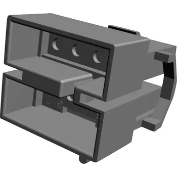 Elektrický konektor TE Connectivity MATE-N-LOK zástrčkový konektor na kabel 8, rozteč 5.08 mm, 1-480284-0, 1 ks