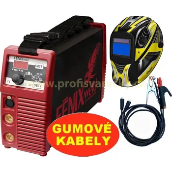 Svářečka Kühtreiber Set 4 FÉNIX 200 VR PFC + kabely 5 m + samostm. kukla