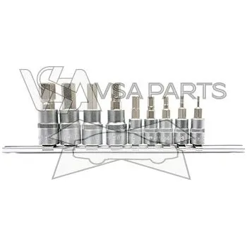 Gola sada YATO Sada bitů 1/4'', 3/8'' imbus (HEX), 9 ks, H2 - H12