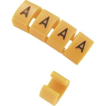 TRU COMPONENTS TC-MB2/D203 označovací klip na kabely Otisk (Kabelový značkovač) D Rozsah vnějšího průměru 4 do 5.10 mm