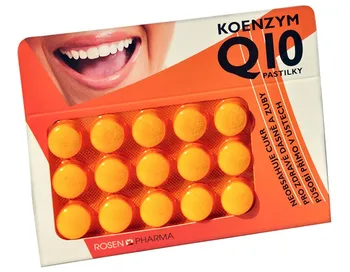 Rosen Pharma Koenzym Q10 30 mg pastilky 15 ks