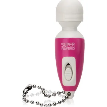 Vibrátor KAPESNÍ MINI VIBRÁTOR - PŘÍVĚŠEK MASAŽÉR IDEÁLNÍ DO KABELKY - 74655780