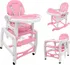Jídelní židlička Eco Toys Desti dětská jídelní židlička 3v1