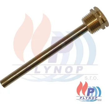 Příslušenství k termostatu Jímka pro 1 čidlo 7 x 9 x 120 mm 1/2" - 15745