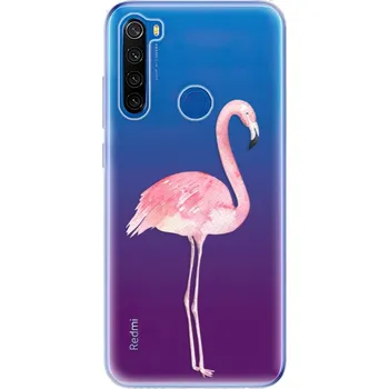 Pouzdro na mobilní telefon Odolné silikonové pouzdro iSaprio - Flamingo 01 - Xiaomi Redmi Note 8T