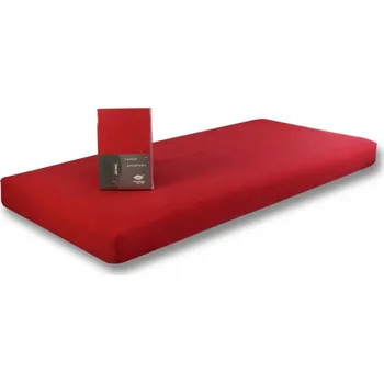 Prostěradlo Prostěradlo Jersey 180x200 červená s elastanem napínací LeRoy