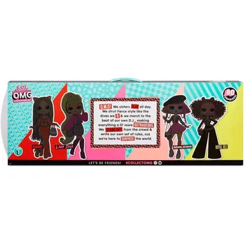 Panenka MGA L.O.L .OMG Swag Diva Neonlicious Royal Bee 4-Pack