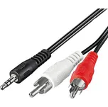 Kabel JACK 3,5mm - 2x CINCH M/M 10m
