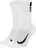 NIKE Multiplier Crew Sock SX7557-100 White/ Black 2 páry, S