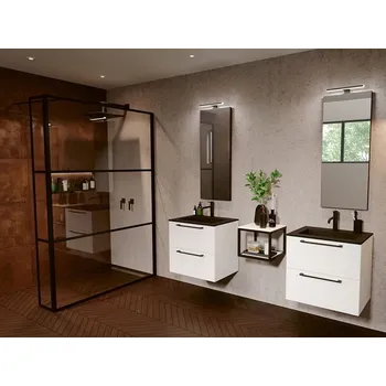 Riho Grid boční stěna XL GB402 98,8-99,8x30x200 cm, čiré sklo (G004038121)