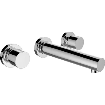 Vodovodní baterie Laufen THE NEW CLASSIC Baterie umyvadlová podomítková 3-otvorová, chrom HF900524100000