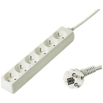 Prodlužovací kabel PremiumCord Prodlužovací přívod 230V 5m 6 zásuvek