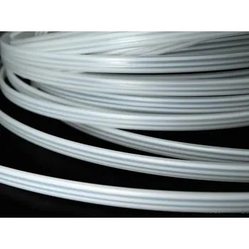 Kostice šíře 6mm plastové typ A FISZ, barva Bílá