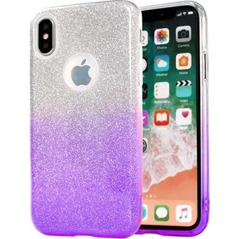 Forcell Pouzdro Shining Xiaomi Redmi Note 5 PRO fialová-stříbrná FV43977