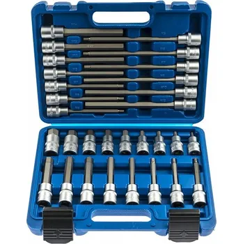 Gola hlavice Hlavice Imbus 1/2", H5 - H19, krátké, střední a extra dlouhé, sada 30 ks