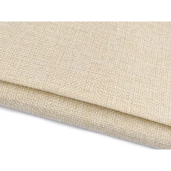 Imitace juty podlepená vlizelínem, barva 1 režná světlá