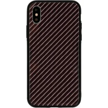 Pouzdro na mobilní telefon Tel1 Pouzdro Carbon Glass Case - Samsung G973 Galaxy S10 Tmavě Šedá 55873