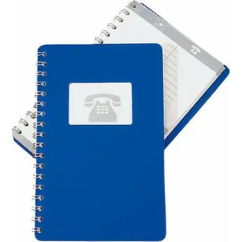 Zápisník BOBO Twin Wire kroužkový telefonní zápisník 100x160 mm