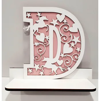 Falixen Polička na zeď "PISMENKO" čislo: 3