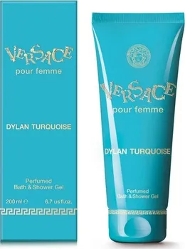 Sprchový gel Versace Dylan Turquoise koupelový a sprchový gel 200 ml