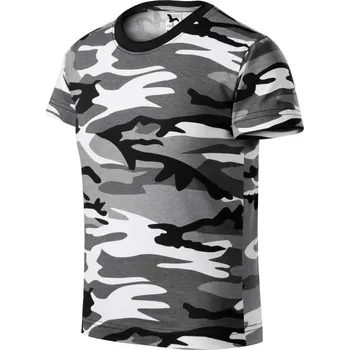 Chlapecké tričko Dětské Tričko Maskáčové Šedé Velikost: 146cm / 10 let