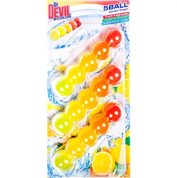 Dr. Devil Bicolor 5ball závěsný WC blok…