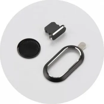 Tel1 Sada 3v1 (překrytí tl. Home + rámeček fotoaparátu + kryt proti prachu) iPhone 6/7/8 černá 524558886