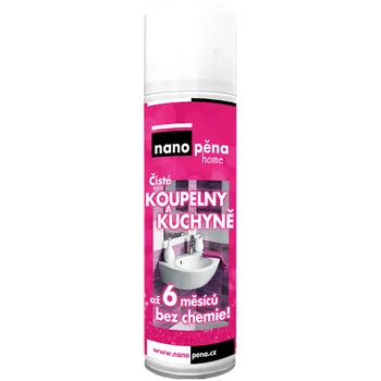 Čisticí prostředek do koupelny Nano Service Nanopěna Home 250 ml