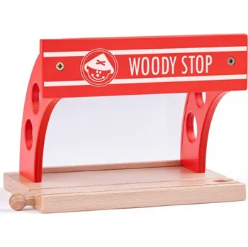 Vláček a vláčkodráha Woody Vlaková zastávka