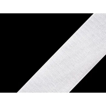 Suchý zip háček šíře 50 mm bílý, barva Bílá