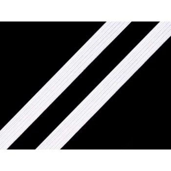 Prádlová pruženka šíře 7 mm, barva Bílá