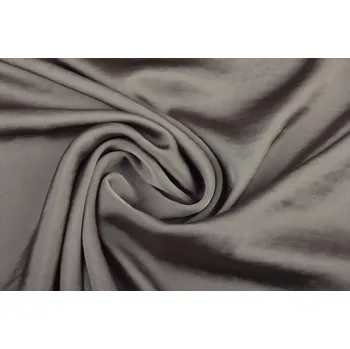 Umělé hedvábí ve světle khaki barvě 0296/212