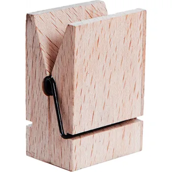 Focus Wooden Clip with Magnet (dřevěný kolíček s magnetem) Barva: Nature